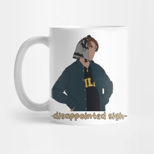 NCT Sungchan Disappointed Sigh Mug